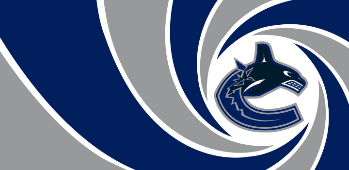 007 Vancouver Canucks logo iron on paper